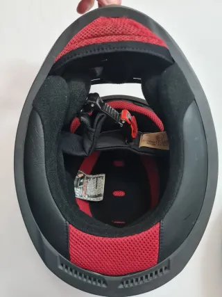 Casco Moto LS2 Negro Mate