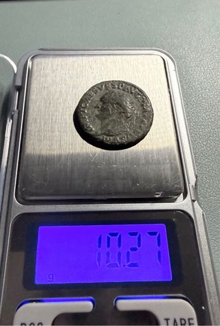 Moneda Imperio Romano Tito AS