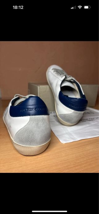 Golden Goose GGDB/SSTAR Azul Blanco