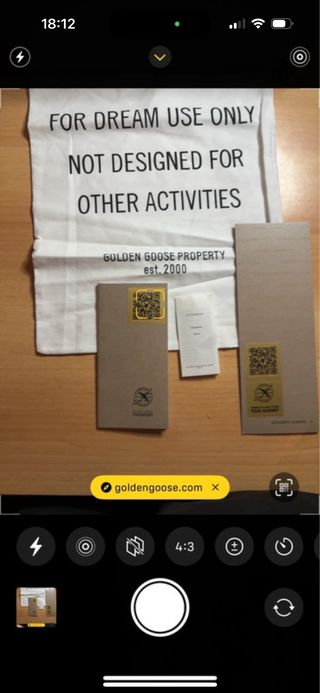 Golden Goose GGDB/SSTAR Azul Blanco