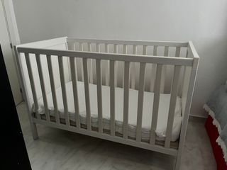 Cuna Sundvik + Colchón Ikea