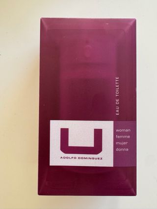 Adolfo Dominguez U Eau de Toilette Mujer 75ml