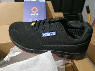 Calzado Seguridad Sparco Challe Negro/Rojo