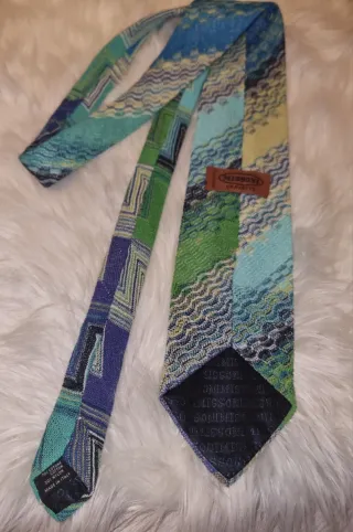 Cravatta Missoni 100% Cotone