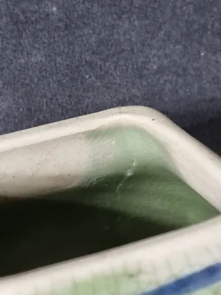 Jarrón Victoria Ware Cerámica antiguo vintage..