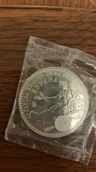 Lote 3 Monedas 2000 Pesetas Plata