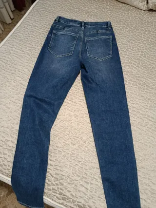 Pantalón vaquero mujer azul