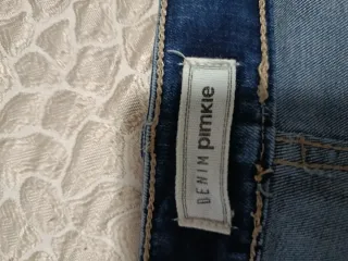 Pantalón vaquero mujer azul