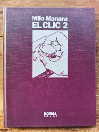 LOTE MILO MANARA EL CLIC 2 Y EL CLIC 3 NORMA COMIC