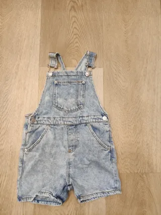 Salopette jeans bambina 2/3 anni (98 cm), Zara