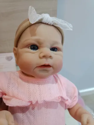Muñeca Reborn Baby Dolls Rosa