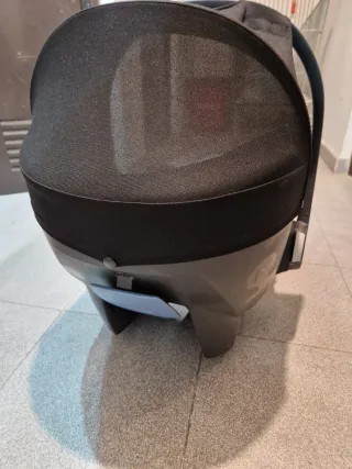 Silla coche Cybex Aton Silver cobblestone