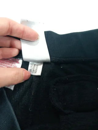 Pantalón Deportivo Adidas Negro y Rosa