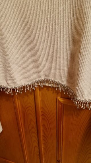 Jersey Zara corto con brillantes