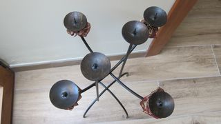 Candelabro de pie para 6 velas