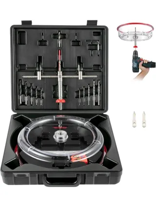 VEVOR Kit Sierra Perforadora Cortador Círculos