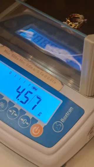 Anillo Oro 18k con Diamantes