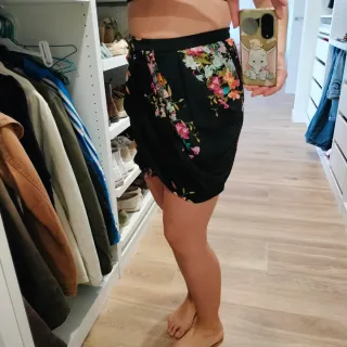 Falda estampada floral