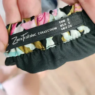 Falda estampada floral