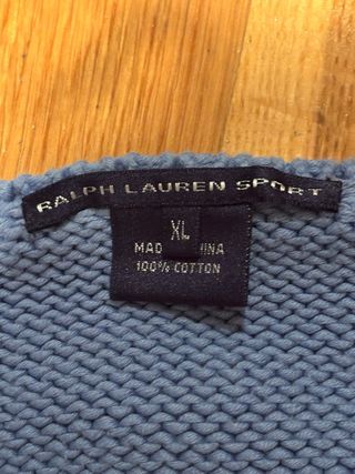 Jersey Polo Ralph Lauren Rayas Azul/Amarillo Talla