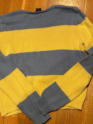 Jersey Polo Ralph Lauren Rayas Azul/Amarillo Talla