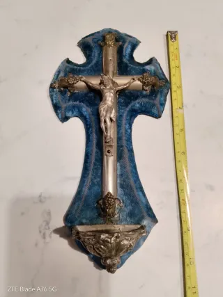 Antica acquasantiera arte sacra inizio 900