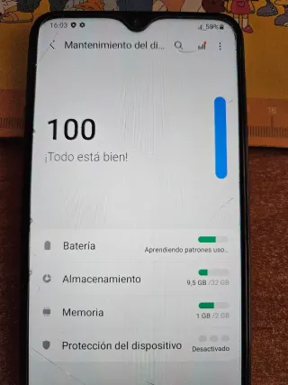 Samsung A10 Negro 2GB 32mb Sin caja ni cargador