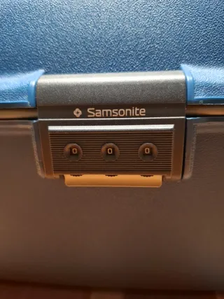 Neceser Rígido Samsonite Azul