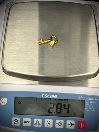 Colgante Llave Oro 18K 2.84gr