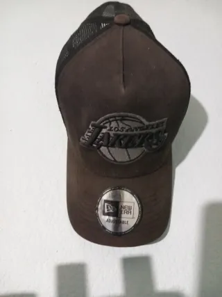Gorra New Era Los Lakers Marrón/Gris