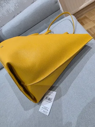 Bolso Purificación García Amarillo  mostaza