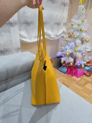 Bolso Purificación García Amarillo  mostaza