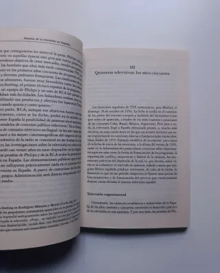 Historia de la televisión en España.