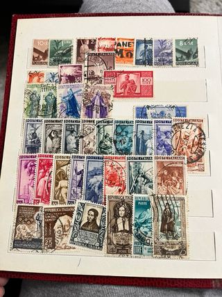 francobolli italiani e non anni '20 in poi