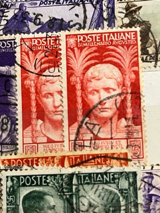 francobolli italiani e non anni '20 in poi