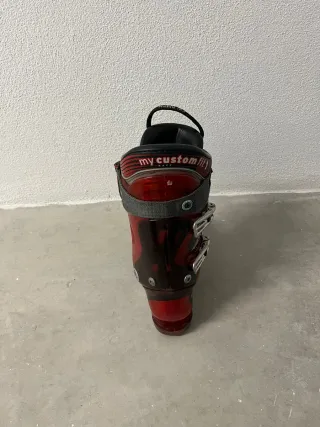 Botas de esquí Salomon rojas