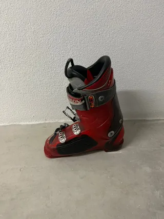 Botas de esquí Salomon rojas