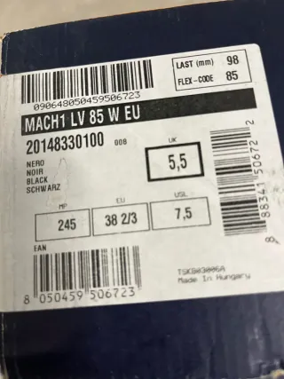 Botas de esquí Salomon rojas