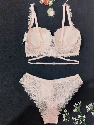 Conjunto Lencería  Encaje 90C