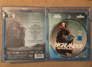 Highlander Blu-ray audio y subtítulos castellano