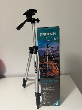 Trípode PRITECH para cámara y móvil