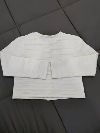 Casaco branco Mayoral 5 anos