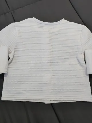 Casaco branco Mayoral 5 anos