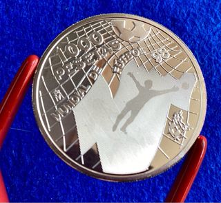 1000 PESETAS. PLATA. MUNDIAL 98. FNMT. NUMERADA.