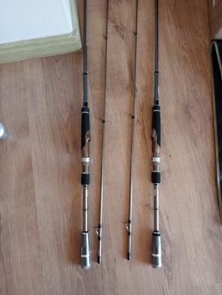 Combo, Cañas de pescar Cinnetic y carrete  Shimano