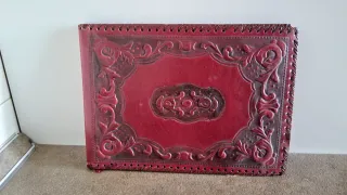 Album vintage pelle anni '50