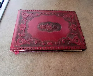 Album vintage pelle anni '50