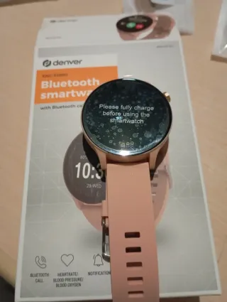 Denver SWC-338RO Smartwatch Bluetooth Rosa