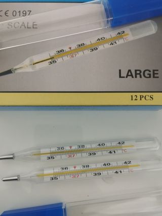 Set  2 armpit clinical thermometer anni 90