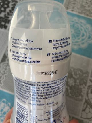 Biberón y chupete Chicco 0+M